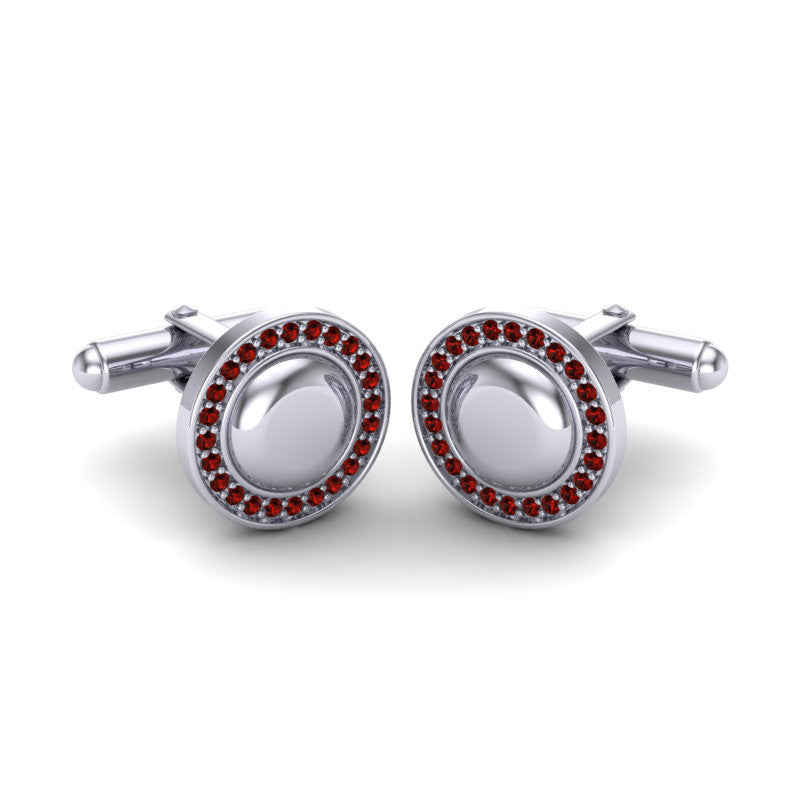Garnet Cufflinks