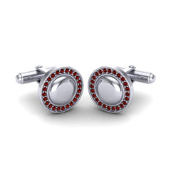 Garnet Cufflinks
