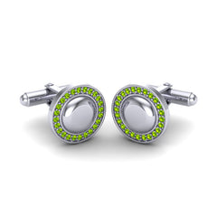 Peridot Cufflinks