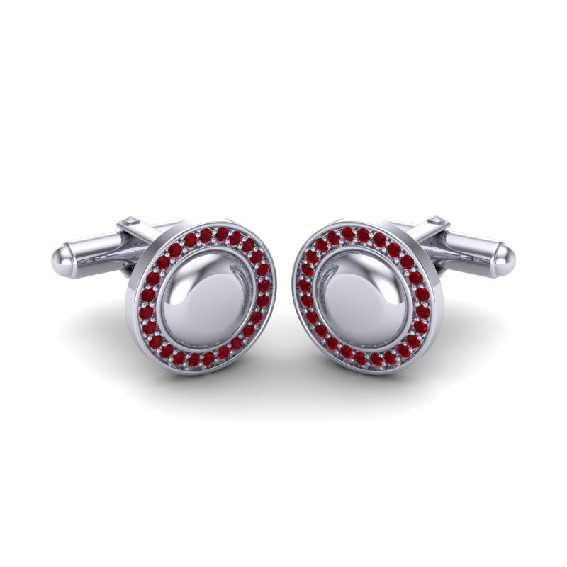 Ruby Cufflinks