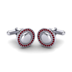 Ruby Cufflinks