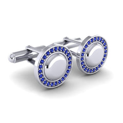 Blue Sapphire Cufflinks