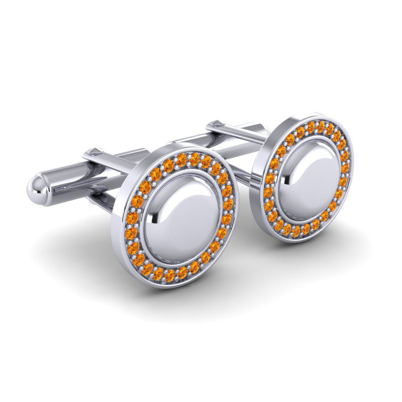 Citrine Cufflinks