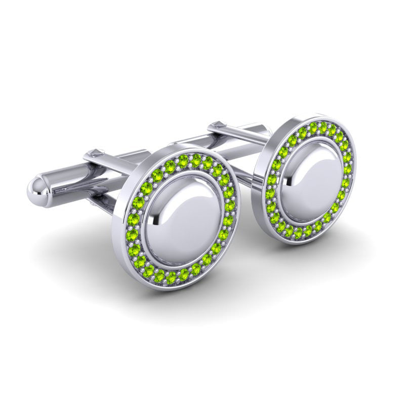 Peridot Cufflinks