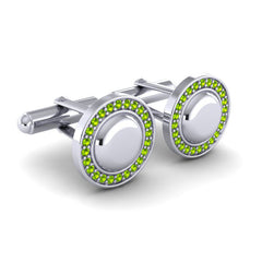 Peridot Cufflinks