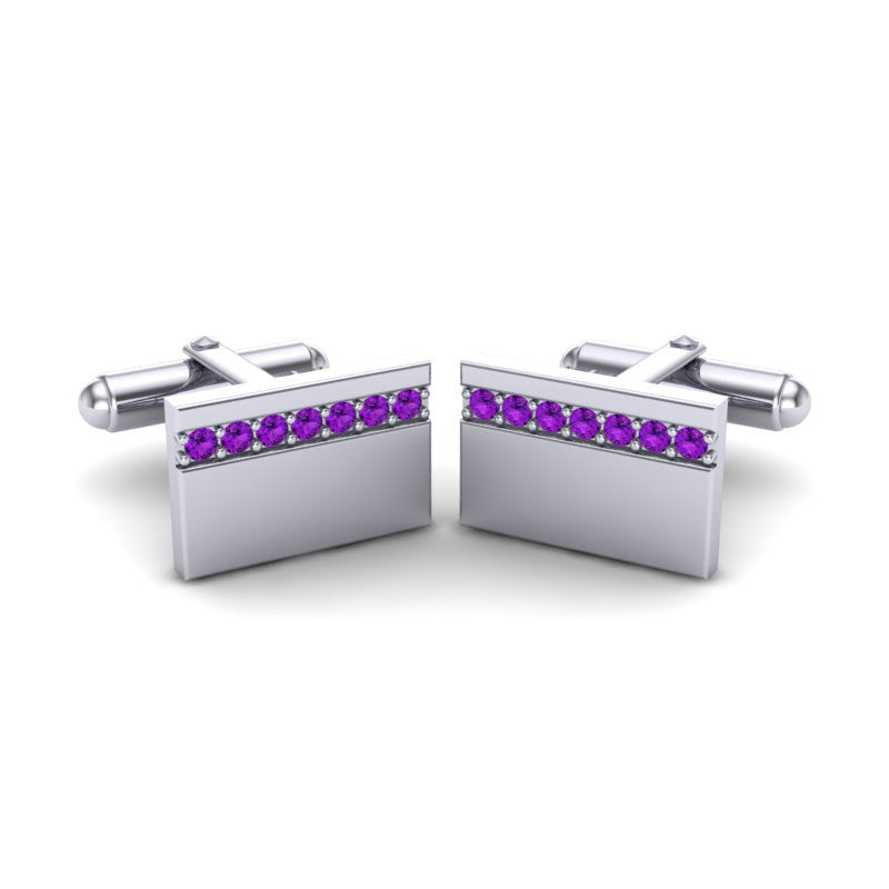 Amethyst Cufflinks