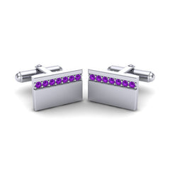 Amethyst Cufflinks