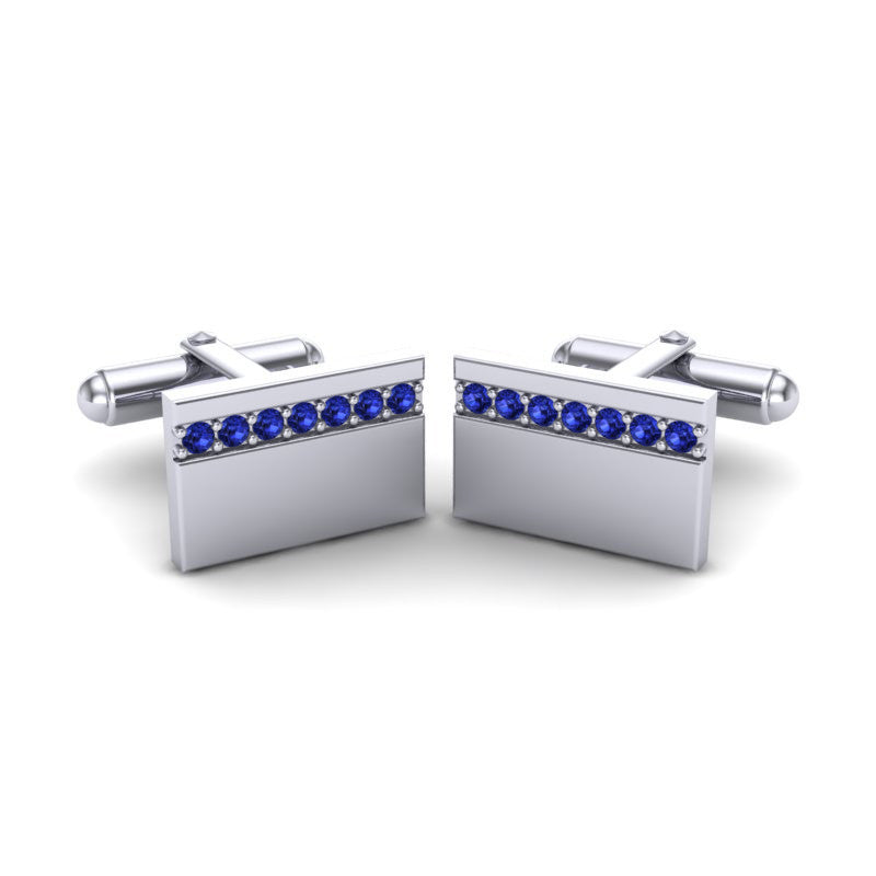 Blue Sapphire Cufflinks
