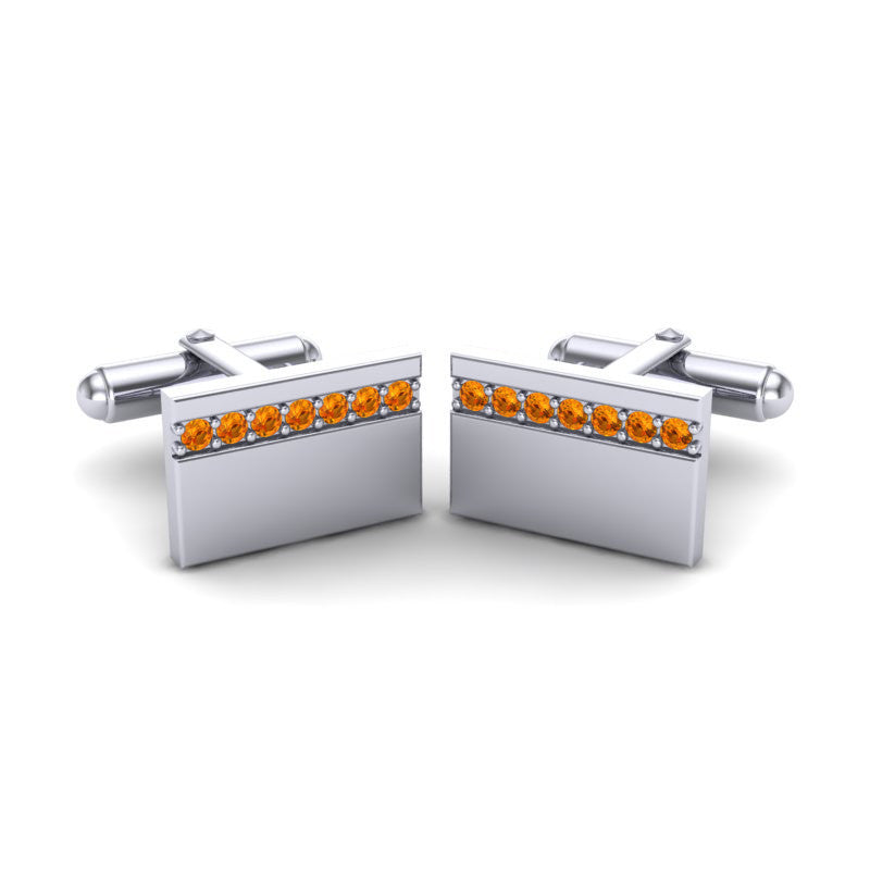 Citrine Cufflinks