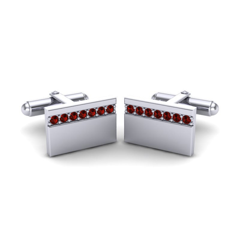 Garnet Cufflinks