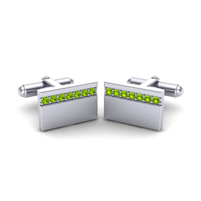 Peridot Cufflinks