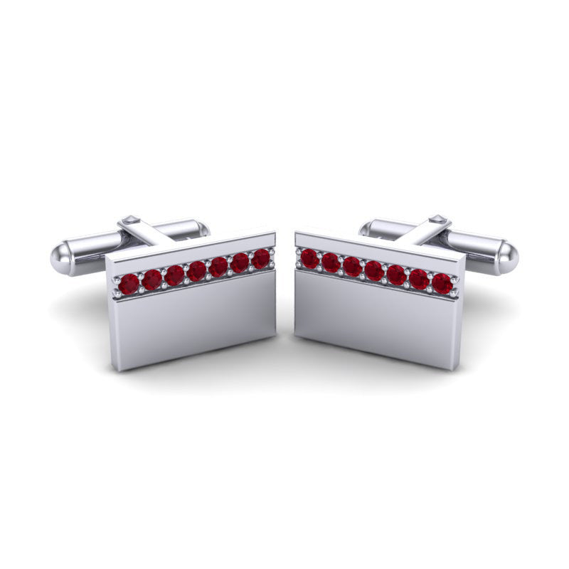 Ruby Cufflinks