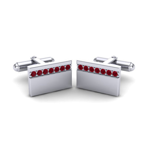 Ruby Cufflinks