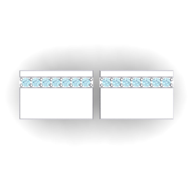 Aquamarine Cufflinks