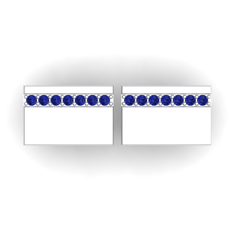 Blue Sapphire Cufflinks