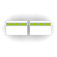 Peridot Cufflinks