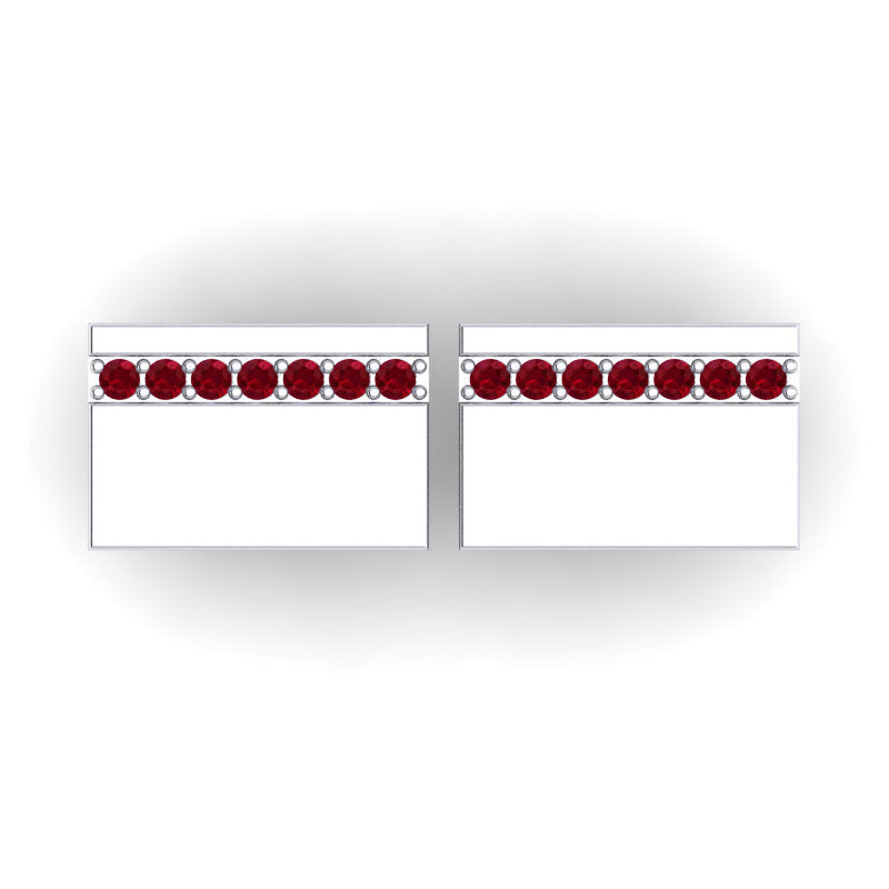 Ruby Cufflinks