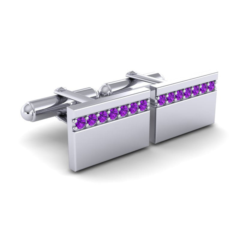 Amethyst Cufflinks