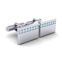 Aquamarine Cufflinks