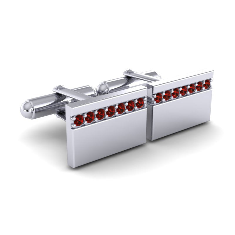 Garnet Cufflinks