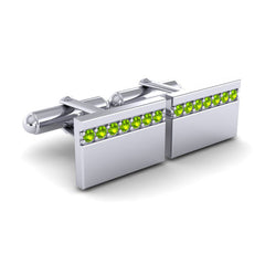 Peridot Cufflinks