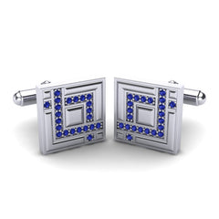 Blue Sapphire Cufflinks