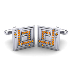 Citrine Cufflinks