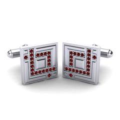 Garnet Cufflinks