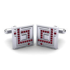 Ruby Cufflinks