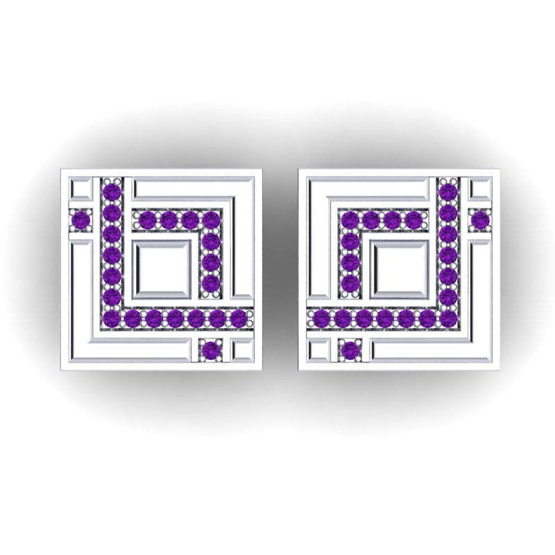 Amethyst Cufflinks