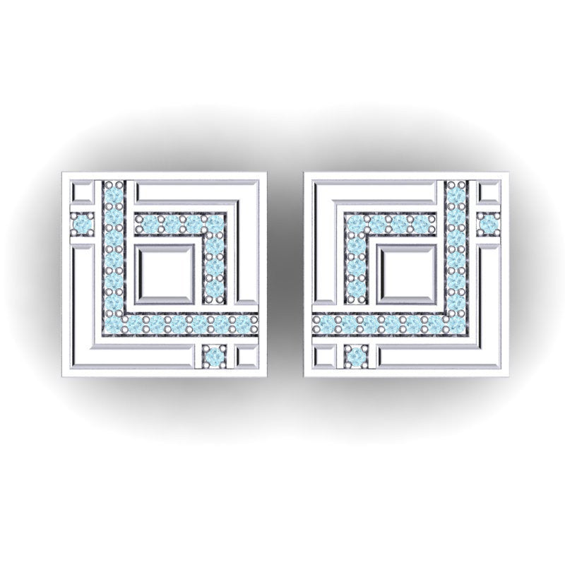 Aquamarine Cufflinks