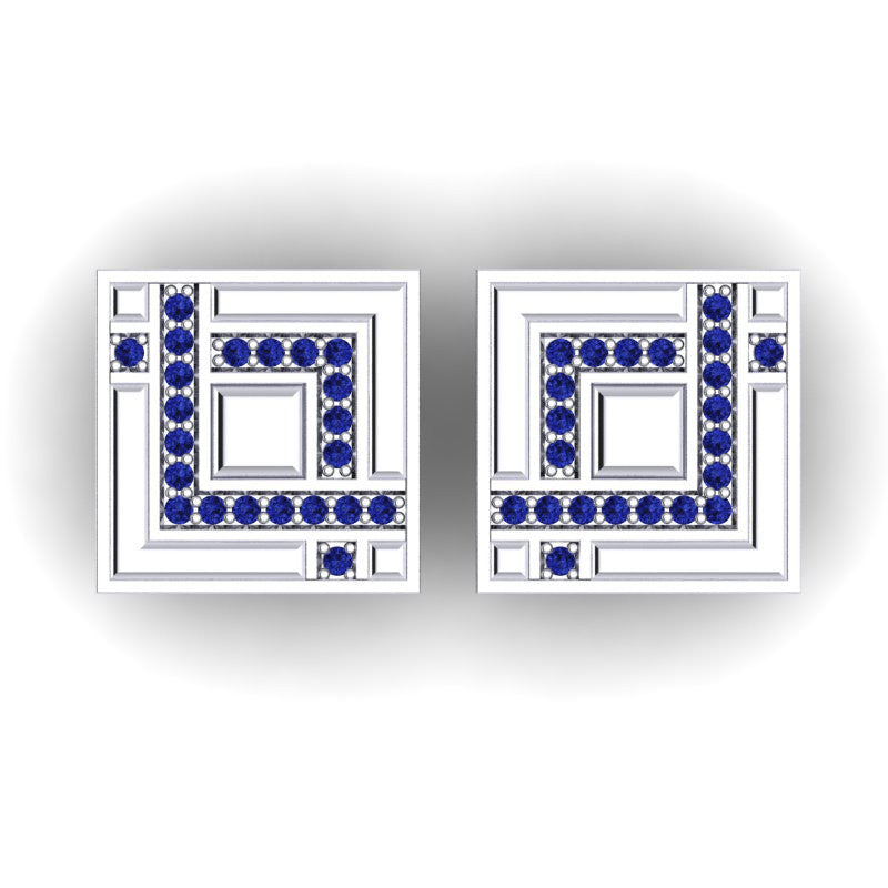 Blue Sapphire Cufflinks