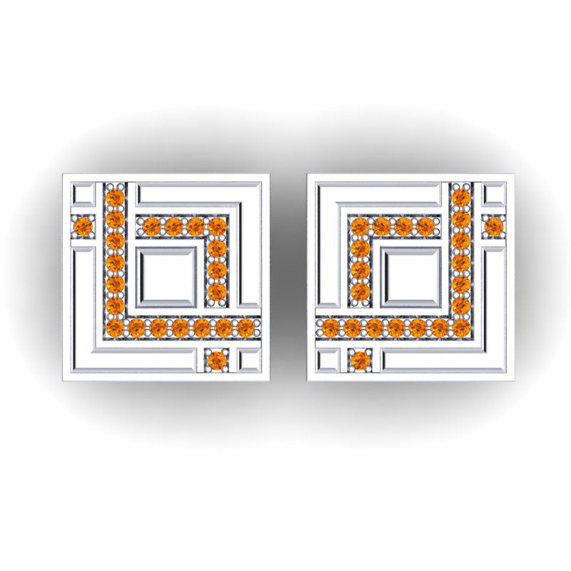 Citrine Cufflinks