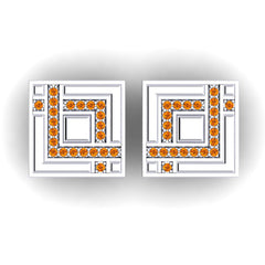 Citrine Cufflinks