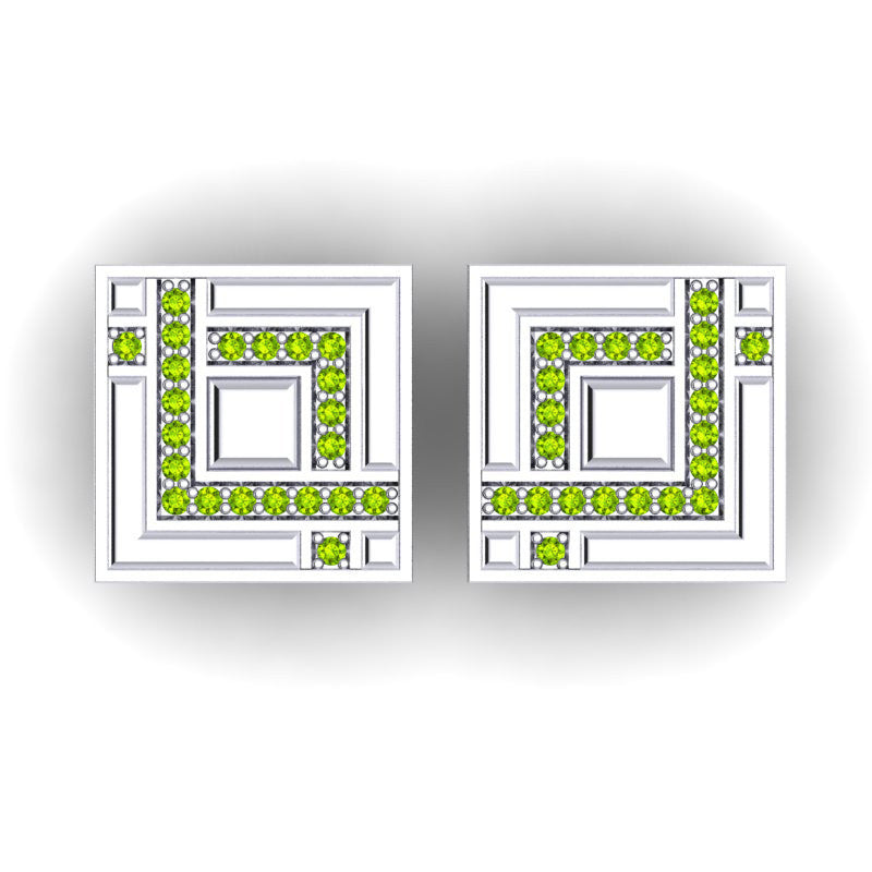 Peridot Cufflinks