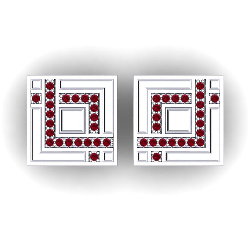 Ruby Cufflinks