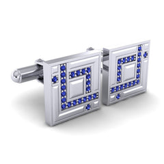 Blue Sapphire Cufflinks