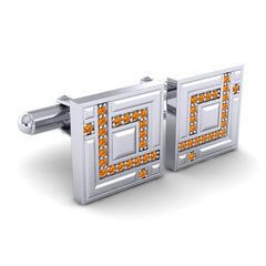 Citrine Cufflinks