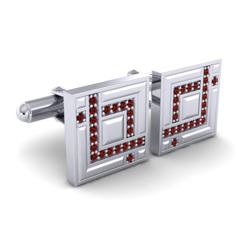 Garnet Cufflinks