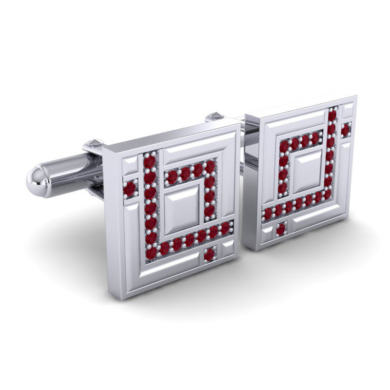Ruby Cufflinks