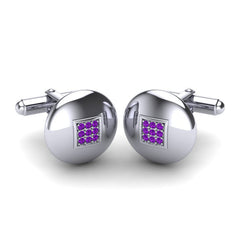 Amethyst Cufflinks