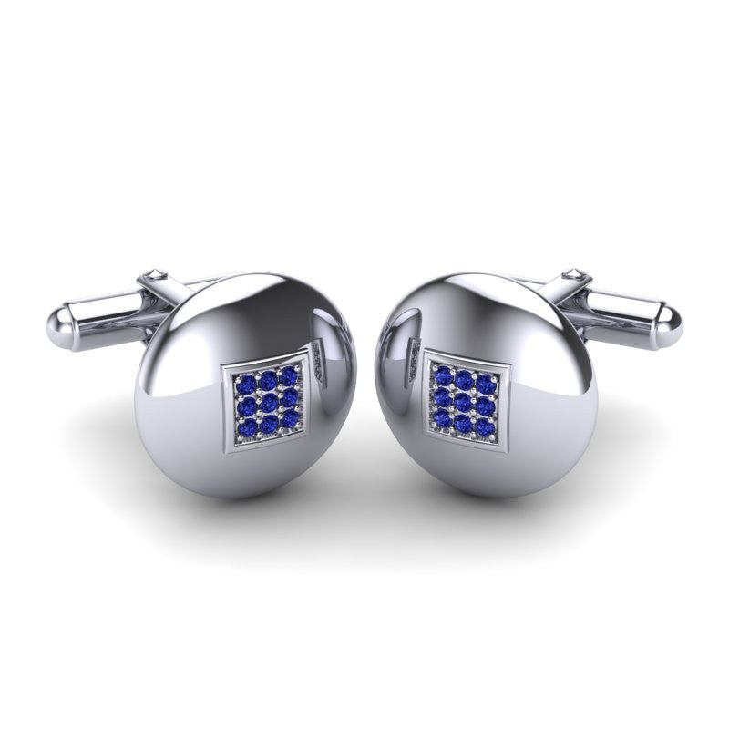 Blue Sapphire Cufflinks