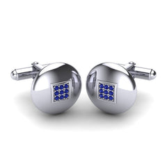 Blue Sapphire Cufflinks