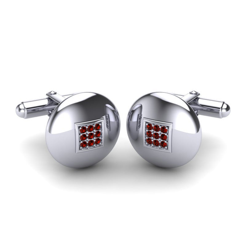 Garnet Cufflinks