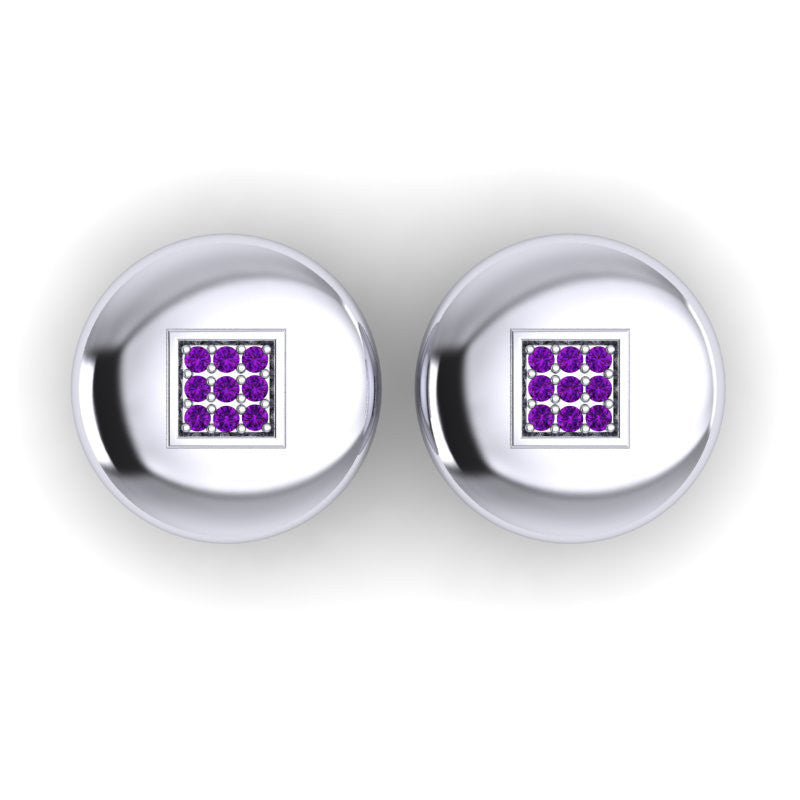 Amethyst Cufflinks