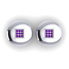 Amethyst Cufflinks