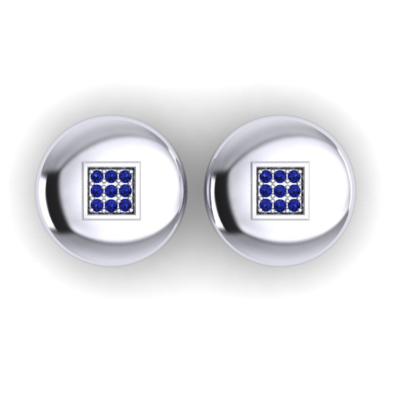 Blue Sapphire Cufflinks