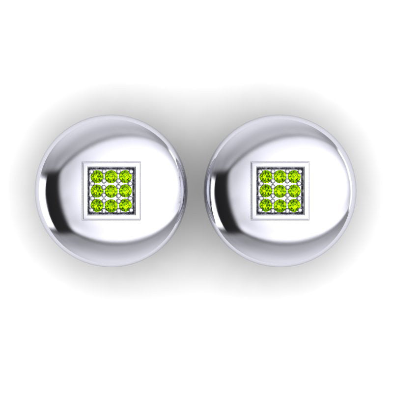 Peridot Cufflinks