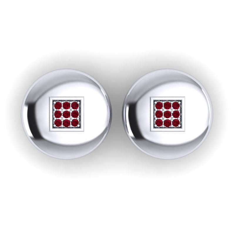 Ruby Cufflinks