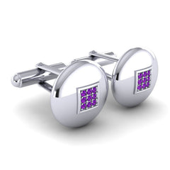 Amethyst Cufflinks